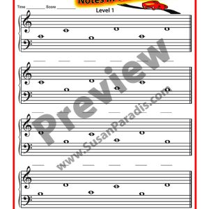 Preview Notes in the Fast Lane Level 1