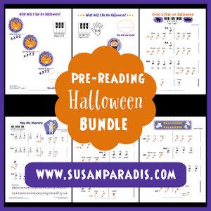 Halloween Pre-Reading Bundle