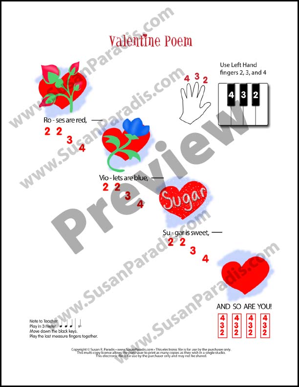 Valentine Pre-Reading Bundle - Image 2