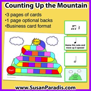Counting Up the Mountain Game