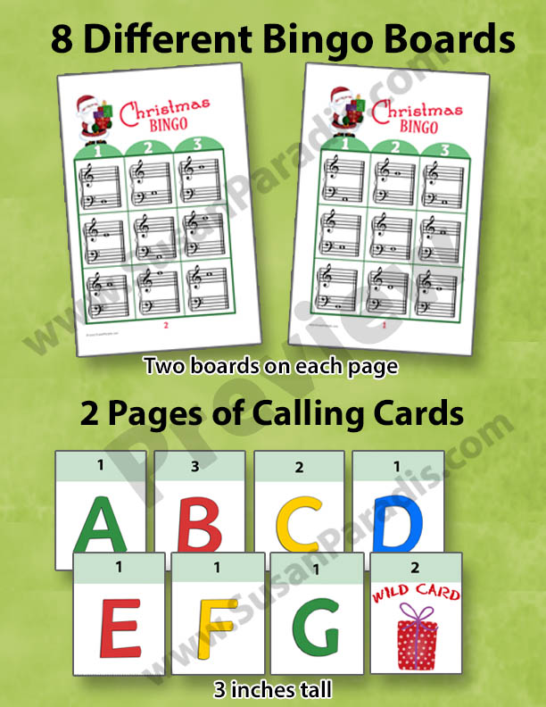 Christmas Note Bingo - Image 2