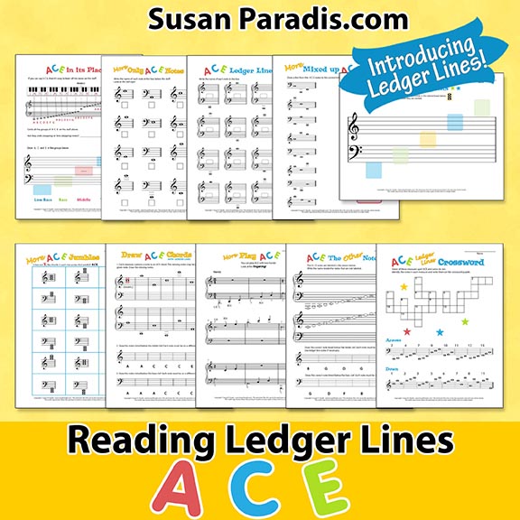 Learning Ledger Line Notes with ACE