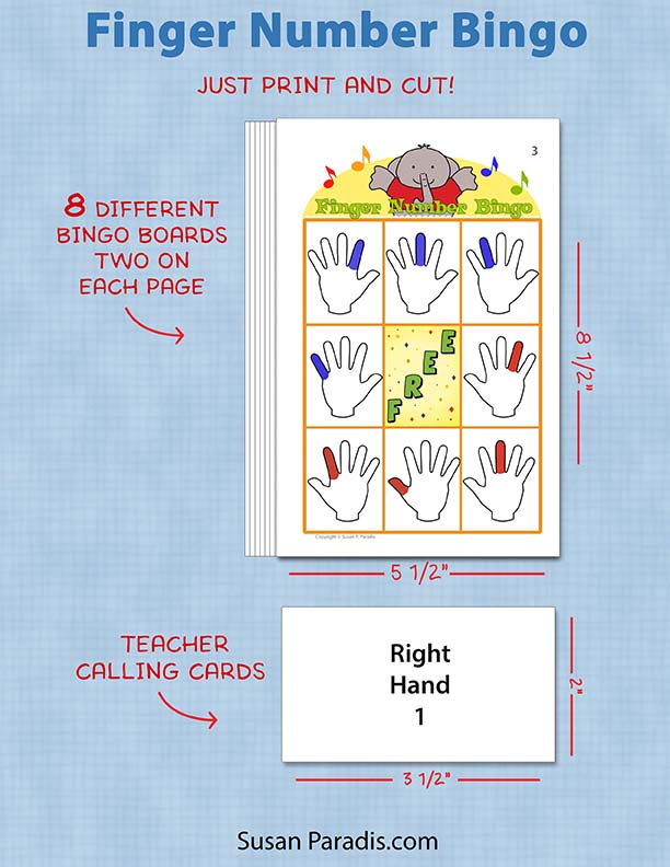 Finger Number Bingo - Image 2
