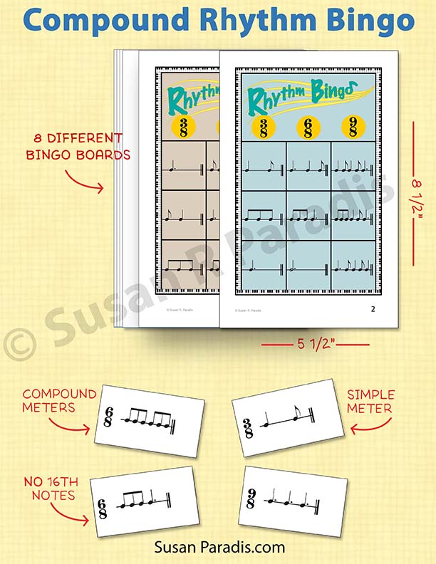 Rhythm Bingo in 3|8, 6|8, and 9|8 - Image 2