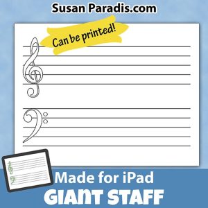 Staff for iPad