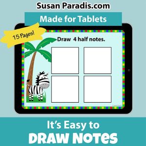 It's Easy to Draw Notes on your iPad
