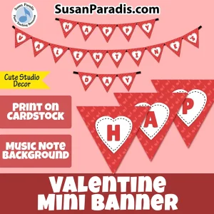 Valentine Mini Banner