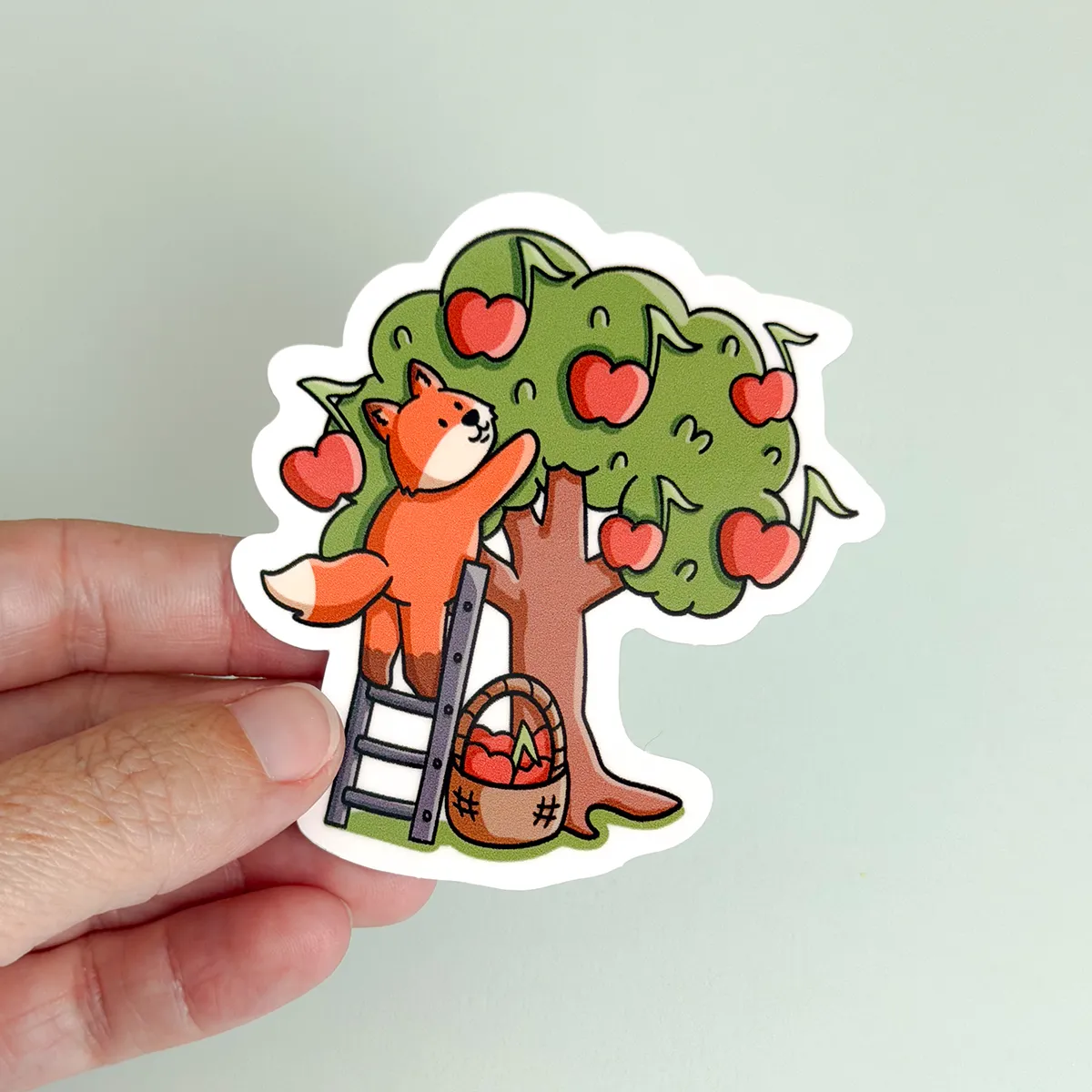 Sticker – Musical Apple Tree