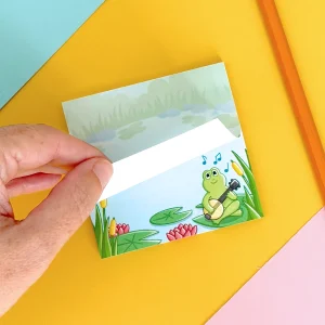 Frog and Banjo Sticky Notes product image